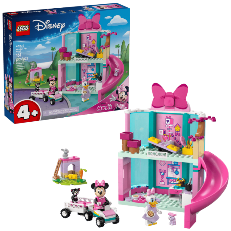 LEGO Disney – Minnie a hotel pre domácich miláčikov